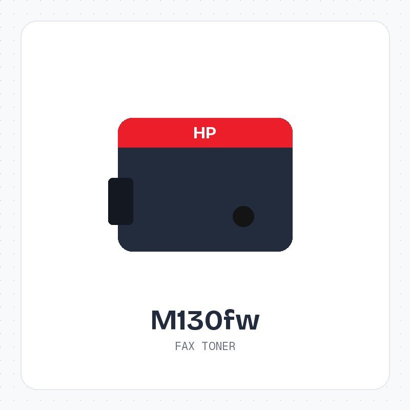 HP Toner for Fax Machine Pro MFP M130fw